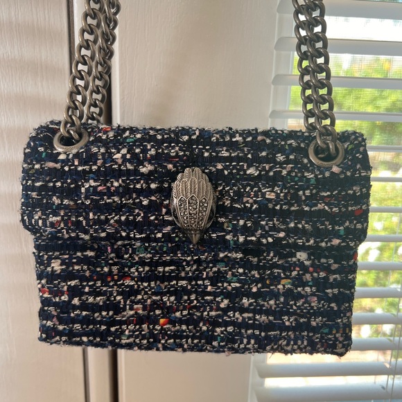 Kurt Geiger Mini Kensington Tweed Purse - Picture 3 of 12